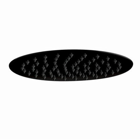 Scudo Rounded 300mm Shower Head in Black