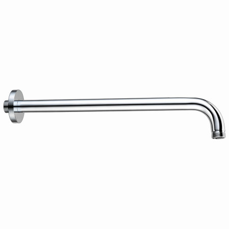 WALLARM005 Scudo Rounded Extended Wall Mounted 445mm Shower Arm in Chrome (1)