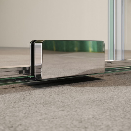 MO-DOOR-1400/MO-DOORPACK-CHROME Scudo S8 Momentum 1400mm Chrome Sliding Wetroom Panel Roller Mechanism