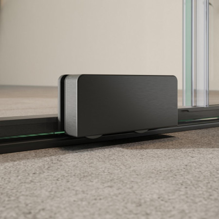 Scudo S8 Momentum 1000mm Gunmetal Sliding Wetroom Panel
