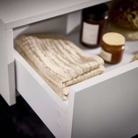 Scudo Shelph 1200mm Basin Shelf in Matt White
