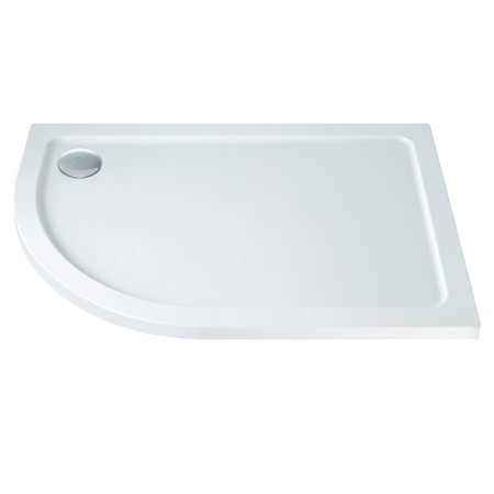 Scudo Shires 900 x 760mm Offset Quadrant Left Hand Shower Tray