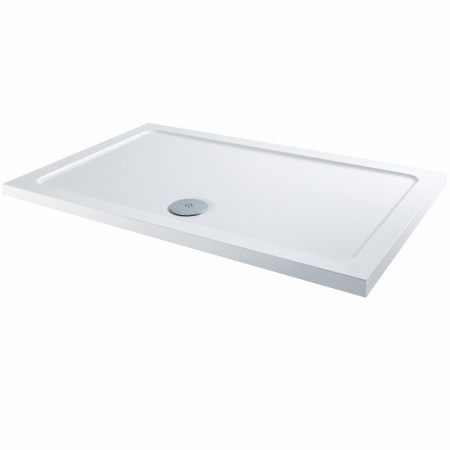 1400-700-REC-WTE Scudo Shires 1400 x 700mm Rectangular White Shower Tray