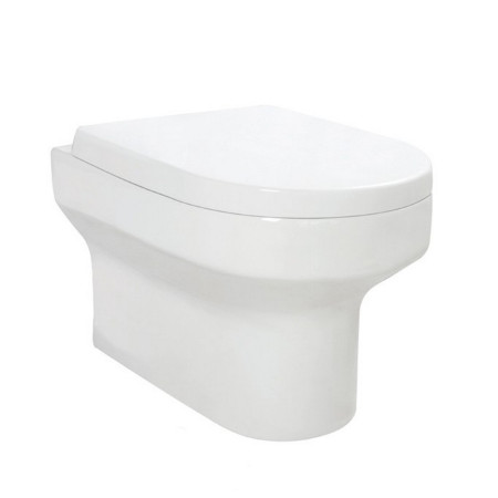 Scudo Spa Wall Hung Pan & Soft Closing Seat