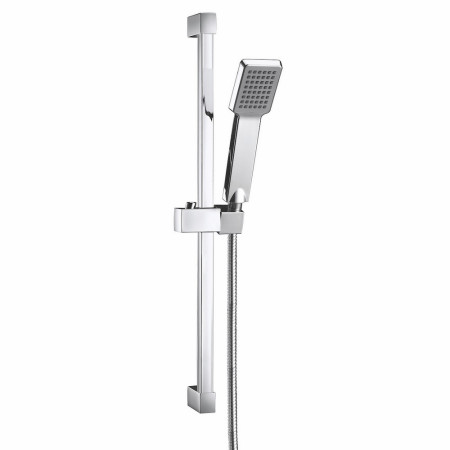 CONCEALED003/RISERKIT001/WALLARM001/SH003/OUT001 Scudo Square Thermostatic Shower Set Four (3)
