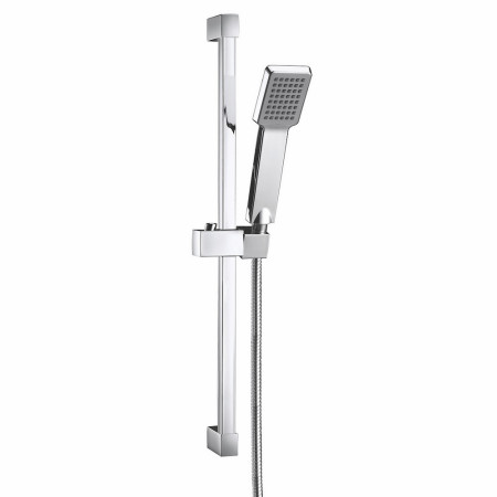 BARVALVE001/RISERKIT001 Scudo Square Thermostatic Shower Set Two (3)