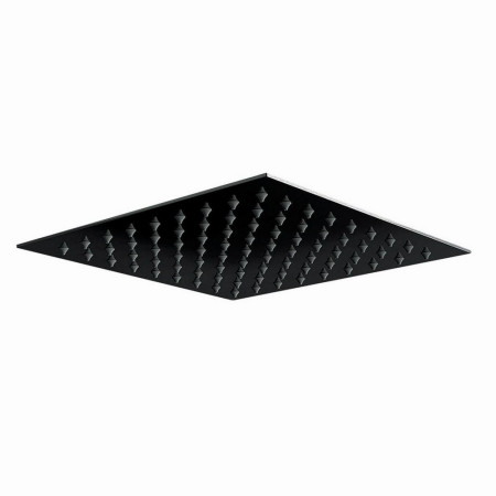 Scudo Squared 200mm Shower Head in Black
