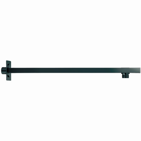 BLACK005ORB Scudo Squared Wall Mounted 405mm Shower Arm in Black (1)