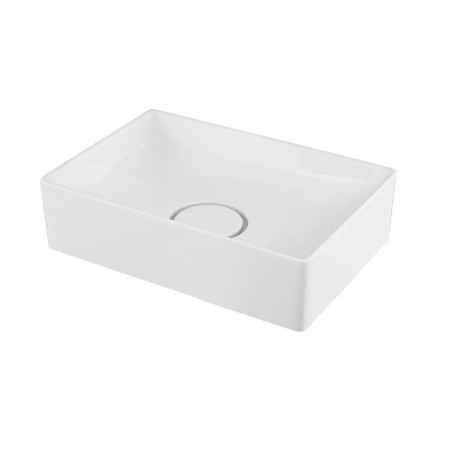 Scudo Stance White 420mm Countertop Basin