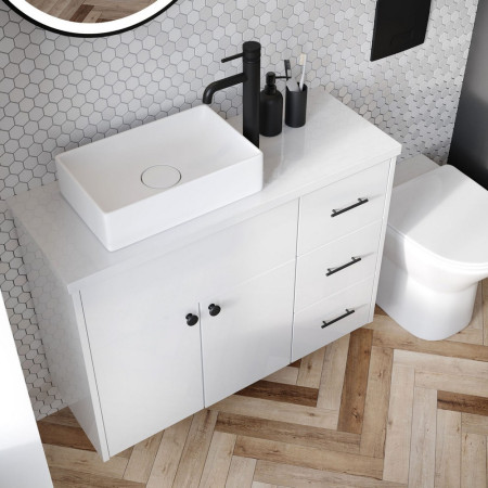 COUNTERTOP-002 Scudo Stance White 500mm Countertop Basin (3)