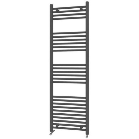 Scudo Strive 1600 x 500mm Towel Radiator in Carbon Anthracite