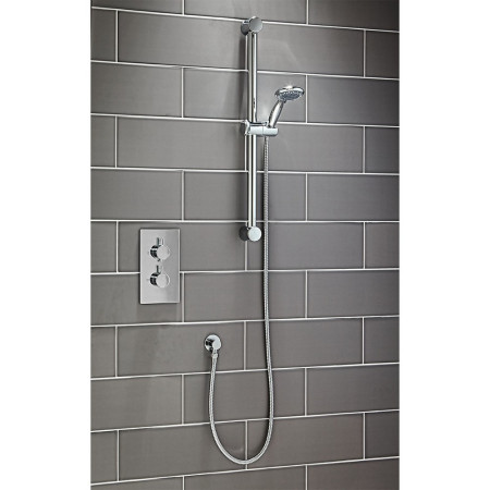 CONCEALED002 Scudo Twin Rounded Handle Concealed Shower Valve in Chrome (2)