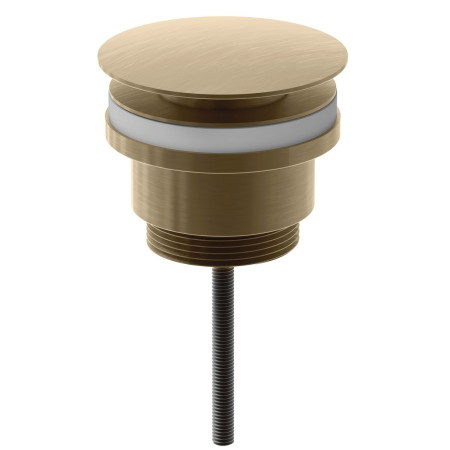 Scudo Universal Basin Waste in Brushed Brass