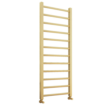 Scudo Vibe 1200 x 500mm Towel Radiator in Brushed Brass