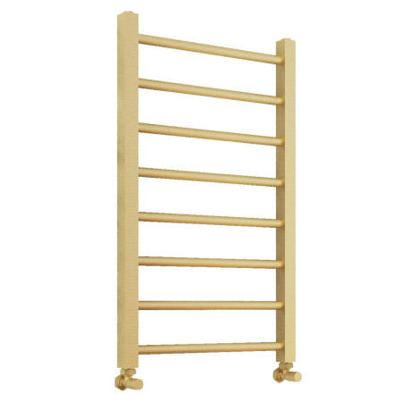 Scudo Vibe 800 x 500mm Towel Radiator in Brushed Brass
