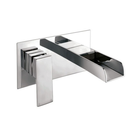 TAP009 Scudo Victoria Wall Mounted Basin Filler in Chrome (1)