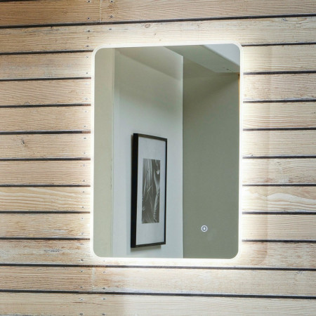 MIRROR06 Scudo Vivid Dimmable LED 700 x 500mm Mirror with Demister Pad (1)