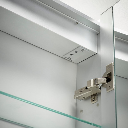 SE30594C0 Sensio Ainsley Single Door Illuminated LED Mirror Cabinet Shaver Socket
