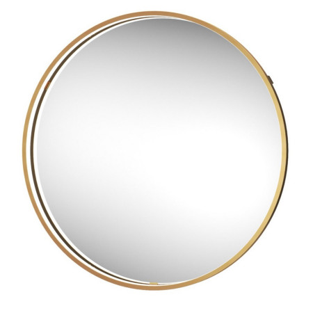 Sensio Aspect Round 800mm Brushed Brass LED Bathroom Mirror