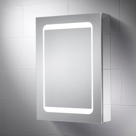 Sensio Belle Single Door Illuminated LED Mirror Cabinet