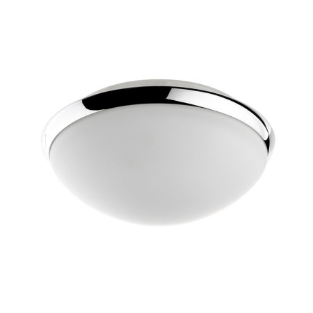SE62191W0 Sensio Cora Dome LED Chrome Ceiling Light Switched Off