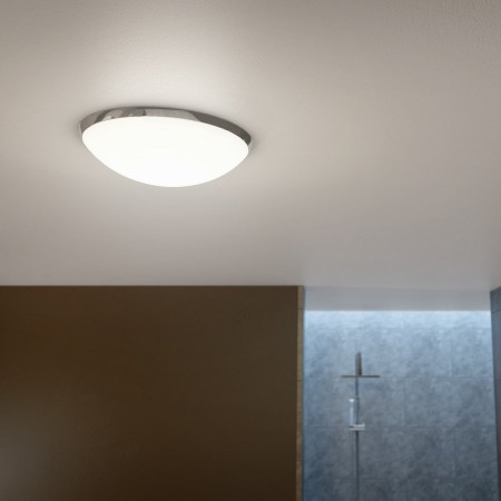 SE62191W0 Sensio Cora Dome LED Chrome Ceiling Light Lifestyle