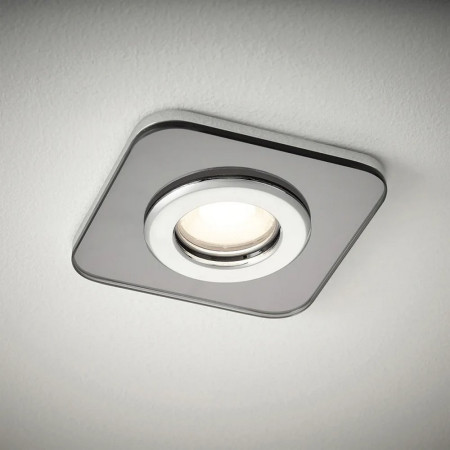 SE62394T01 Sensio Cube IP65 TrioTone Smoked Glass Dual Power Downlight Lifestyle