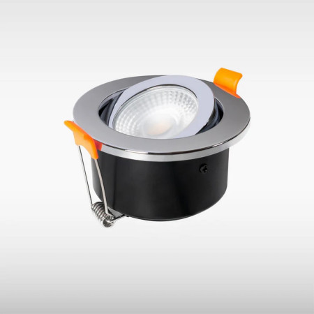 Sensio Elena Tiltable TrioTone Downlight in Chrome