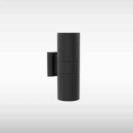 Sensio Ember Black Bathroom Dual Projection Wall Light