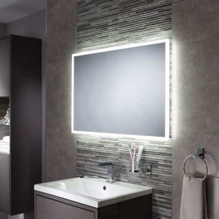 SE30736P0 Sensio Glimmer Pro 600 x 800mm LED Illuminated Mirror Landscape Orientation