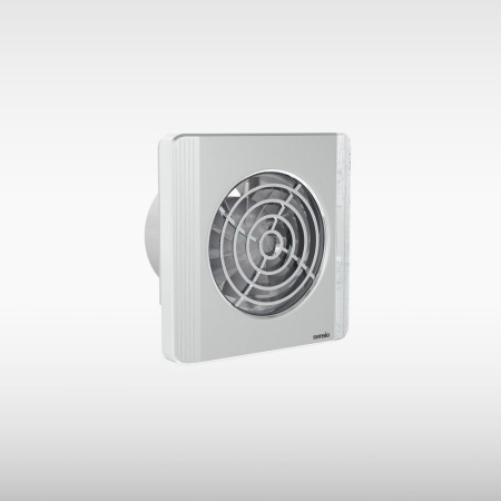 Sensio Layci 100mm Chrome Wall Ventilation Fan