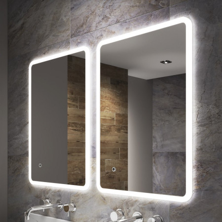 SE30995P0 Sensio Libra 800 x 600mm LED Slimline Mirror Lifestyle