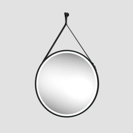 Sensio Nova 600mm Black LED Mirror with Strap