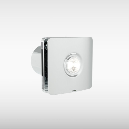 Sensio Remy 100mm Chrome Ceiling Ventilation Fan