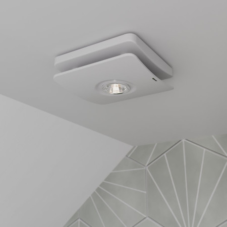 SE974990W0 Sensio Remy 100mm White Ceiling Ventilation Fan Lifestyle
