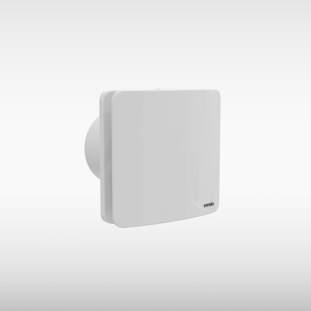 Sensio Rubi 100mm White Wall Ventilation Fan