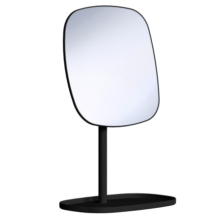 Smedbo Beslagsboden Black Makeup Mirror on Stand with Tray