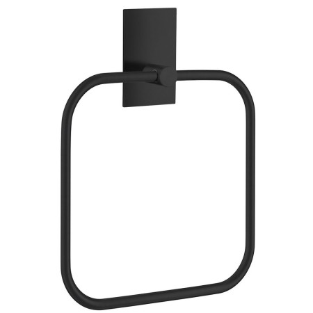 Smedbo Beslagsboden Black Self Adhesive Towel Ring