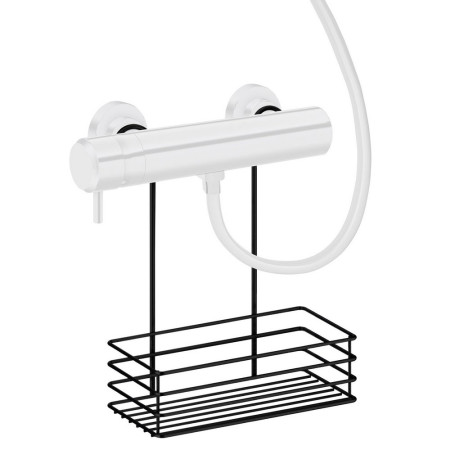 BB1217 Smedbo Beslagsboden Black Shower Mixer Basket Installation