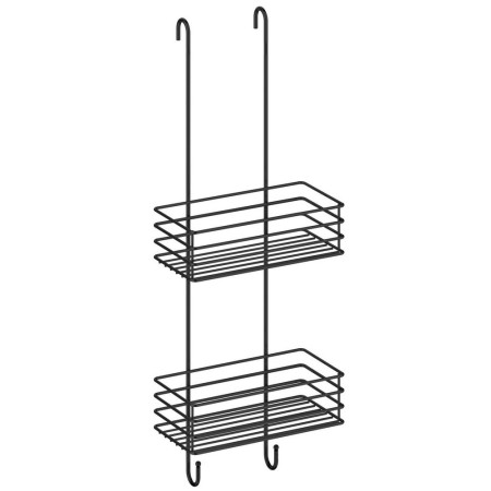 Smedbo Beslagsboden Black Two Tiered Shower Basket