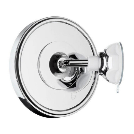 Z631 Smedbo Beslagsboden Chrome 200mm Makeup Mirror with Suction Cup Rear View