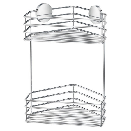 Smedbo Beslagsboden Chrome Double Corner Shower Basket