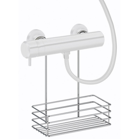 B1217 Smedbo Beslagsboden Chrome Shower Mixer Basket Installation