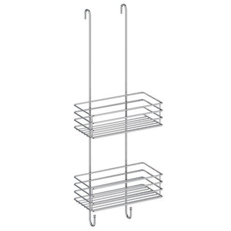 Smedbo Beslagsboden Chrome Two Tiered Shower Basket
