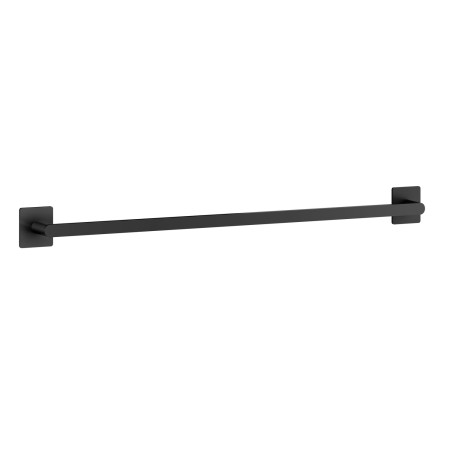 Smedbo Beslagsboden Cube Self Adhesive Black Single Towel Rail