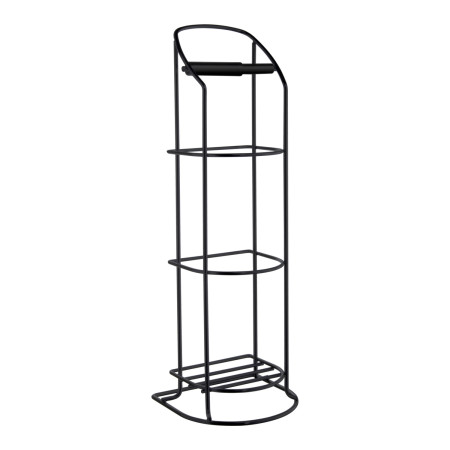 Smedbo Beslagsboden Curve Line Freestanding Black Spare Toilet Roll Holder
