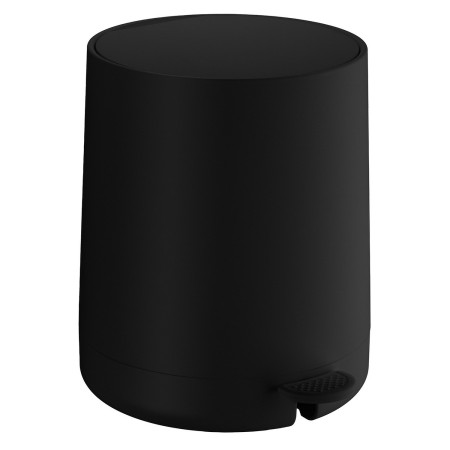 Smedbo Beslagsboden Satin 4L Soft Close Pedal Bin in Black