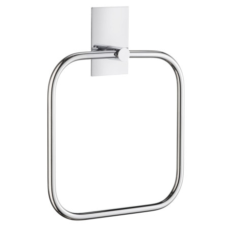 Smedbo Beslagsboden Self Adhesive Square Chrome Towel Ring