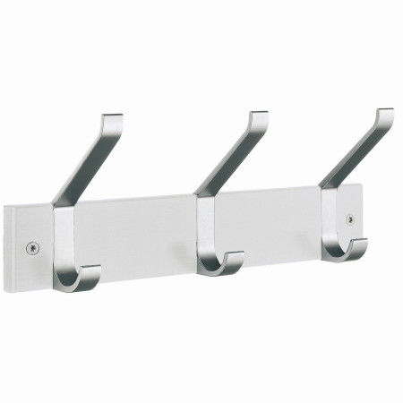 Smedbo Beslagsboden White Triple Coat and Hat Rack