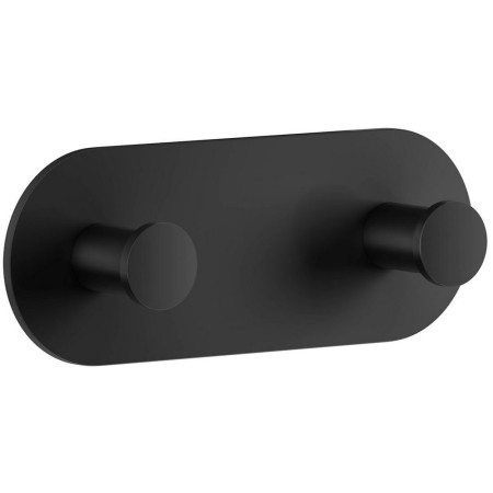 Smedbo Dot Black Double Bathroom Hook